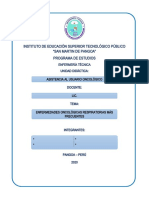 Enfermedades Oncologicas Respiratorias Mas Frecuentes