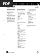 Freckles: Penguin Readers Answer Key
