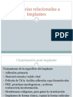 EMERGENCIAS ODONTOLOGICAS Urgencias Relacionadas A Implantes