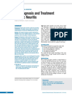 The Diagnosis and Treatment of Optic Neuritis