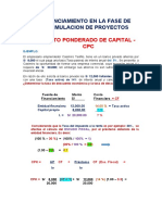 Financiamien de Proyectos