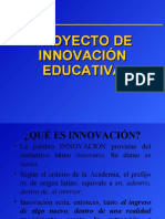 Exposición Proyectos de Innovacion Educativa