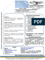 Curso Taller Formulación Evaluación y Control Del Presupuesto Público