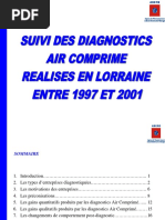 Rapport de Suivi Des Diagnostics Air Comprirmé ADEME