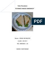 How To Make Cheese Sandwich