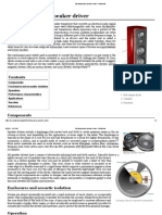 Electrodynamic Speaker