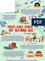 Pros and Cons: of Being Me.