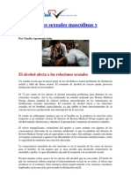 Disfunciones Sexuales Masculinas y Alcohol