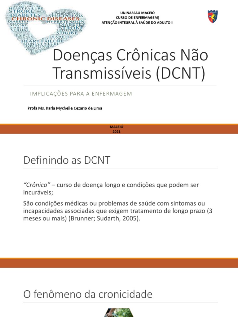 Doenças Crônicas Não Transmissíveis (DCNT) | PDF | Medicina Clínica ...