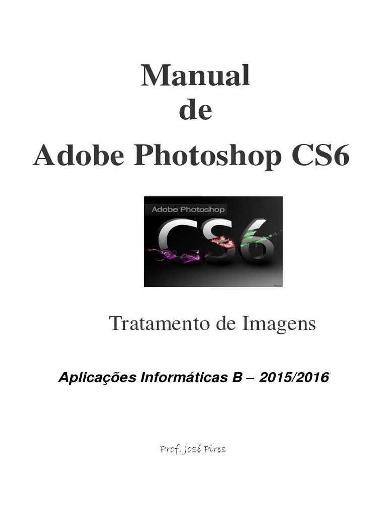 Manual do Adobe Photoshop CS6 | PDF | Cor | Adobe Photoshop