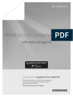 PREMIUM HI-FI Component System: Petunjuk Pengguna