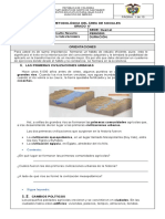 GUÍA SOCIALES  6° LAS PRIMERAS CIVILIZACIONES AGRICOLAS-.