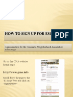 How To Sign Up For Escrip