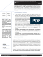 Resumen Informe Final Decimo Segujndo Programa de Papel Comercial La Fabril