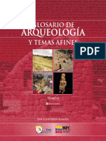 Glosario de Arqueología y Temas Afines