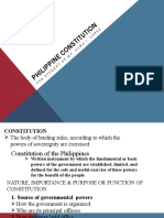 Constitution and Its Articles