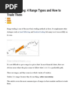 Range Trading - 4 Range Types and How To Trade Them