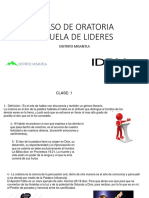 Curso de Oratoria Diapositivas