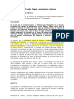 Caso 1 - Fraude Por Pago A Empleados