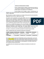 Ejercicio de Financiación de Vivienda