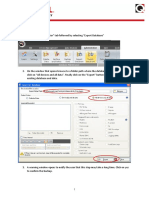 Export and Import Database