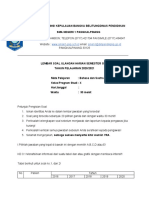 Soal X Sastra I 21 - 22