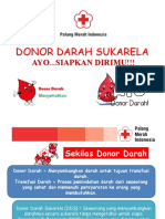 Pembekalan Donor Darah