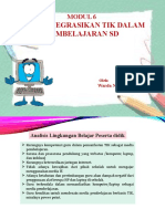 Mengintegrasikan Tik Dalam Pembelajaran SD: Modul 6