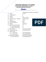 Syllabus - Tecnologias de Información y Comunicación II - EN