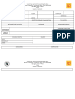 Plan. Español 4°