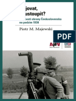 Bojovat Ci Ustoupit Moznosti Obrany Ceskoslovenska Na Podzim 1938 - Ukazka