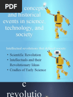 General Concepts and Historical Events in Science, Technology, and Society