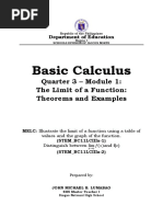 Basic Calculus III Week 1 Module 1a - 1b