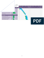 Diagrama de Gantt - Publicidad