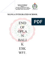 END OF Opla N Bali K ESK WEL: Manga Integrated School