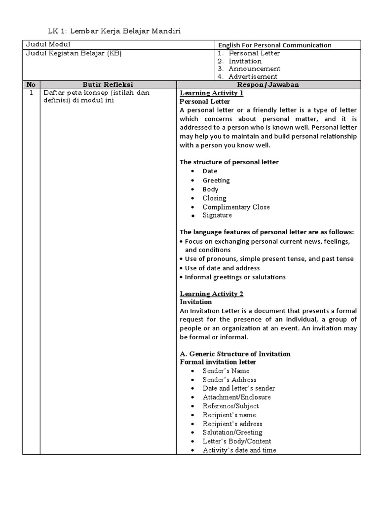 Generic Structure of Invitations | PDF | Advertising | Grammatical Tense