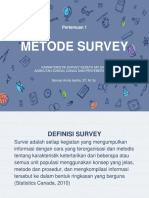 P.1 Metode Survey K.survey Ka