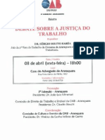 Palestras OAB Araraquara