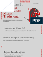 Apresiasi Musik Tradisional KELAS X