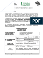 Planeación Didáctica Derecho Procesal Penal Acusatorio 2021-2