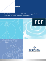 Scroll Compressors For Heat Pump Applications: ZH12K4E To ZH11M4E, ZH09KVE To ZH48KVE