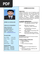 Jithin JP Resume Project Coordinator