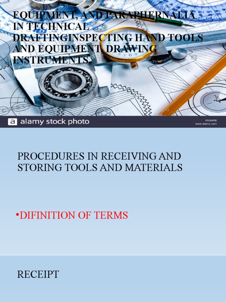 Technical Drawing Tools and Procedures | PDF | Business | Finance ...