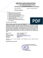 Surat Undangan Ka-Kanwil, Kabid, Kakankemenag Kab Kota, Kasi Provinsi, Kasi Kab Kota, Pengawas, Kamad, Guru N Tendik Madrasah Se Indonesia