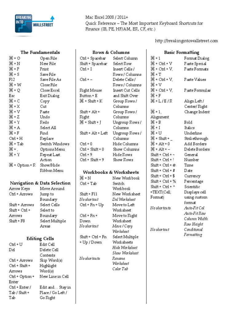 The Fundamentals Rows & Columns Basic Formatting | PDF | Microsoft ...