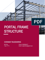 Portal Frame Report Chinmay