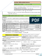 Equations Differentielles Resume de Cours 4 2