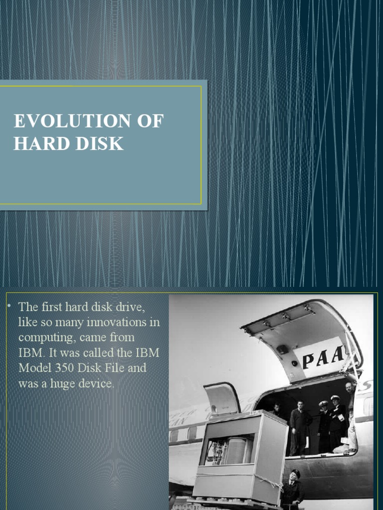 History of IBM's First Hard Drives | PDF