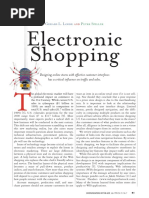 Electronic Shopping: Gerald L. Lohse