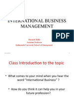1 Introduction To International Businessemba 2021